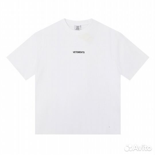 Vetements SS21 White