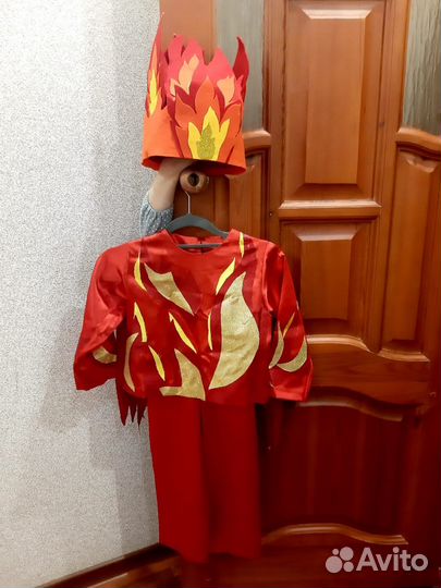 Новогодний костюм огонёк