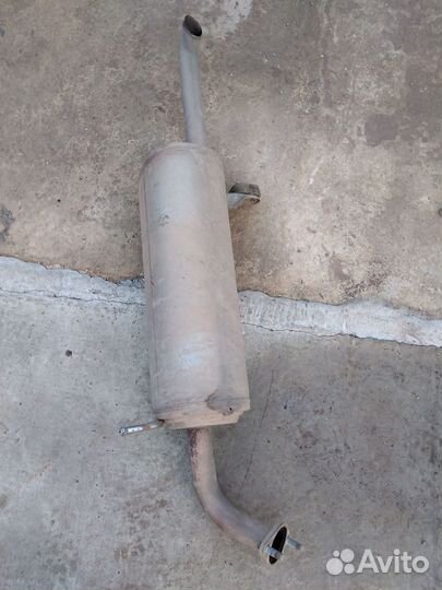 Глушитель основной Hyundai Solaris II рестайлинг
