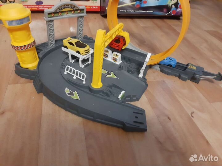 Игрушки автотреки поезд