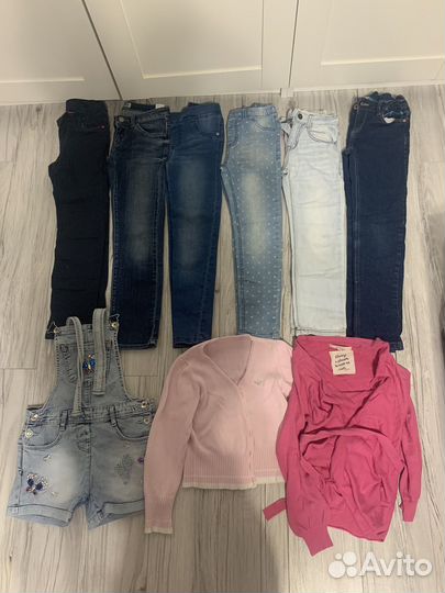 Пакет вещей для девочки 122 128 бронь до 19.08