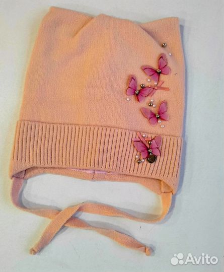 Шапка на девочку весна
