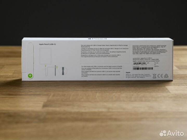 Стилус Apple Pencil (USB-C), белый