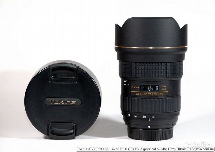 Tokina AT-X PRO FX 16-28mm f/2.8 для Nikon