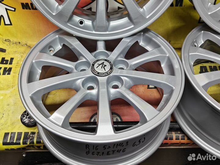 Литые диски R16 5*114.3 dia67.1 et46 6.5J