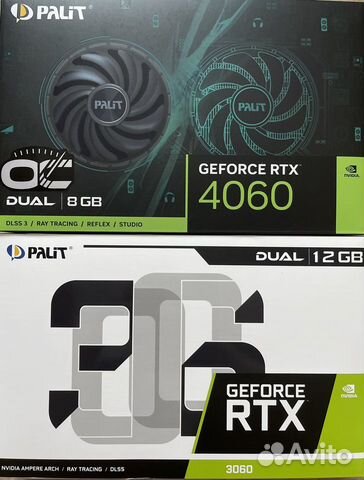 Palit RTX 4060 Dual, RTX 3060 rtx 3070, 4060Ti