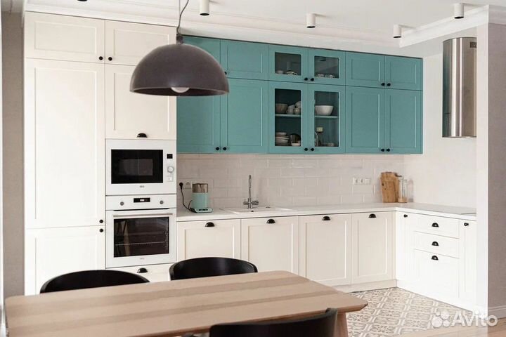 Цена за всю кухню. Кухня софт CN:041700