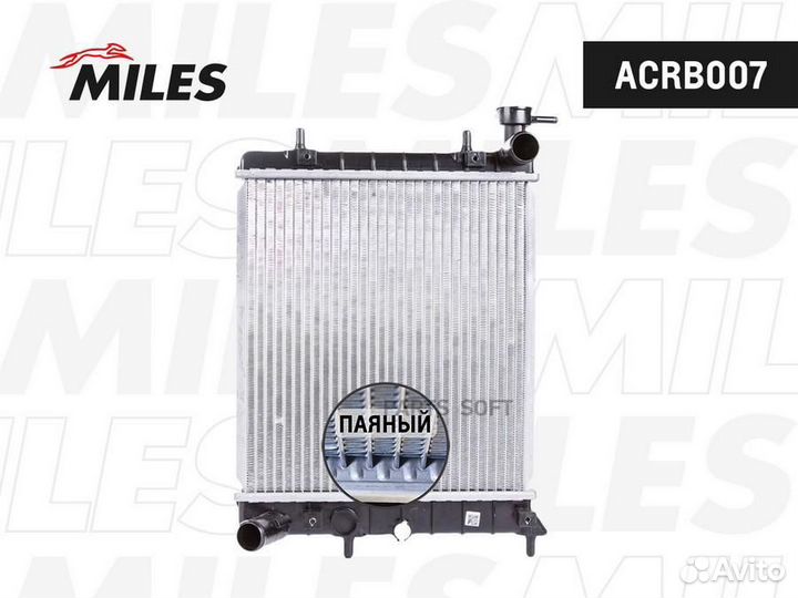 Радиатор hyundai accent (тагаз) 1.5/1.6 03