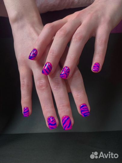 Маникюр, наращивание, гель лак, дизайны