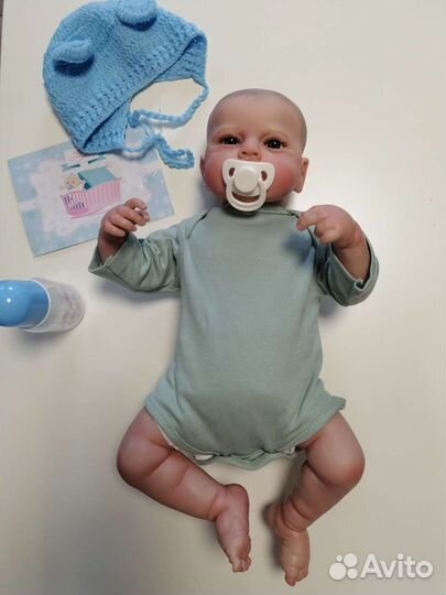 Новая кукла реборн младенец 50см