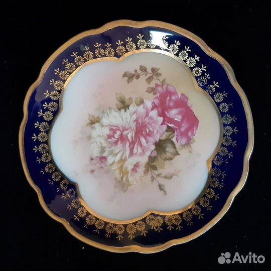 Набор десертных тарелок антикварных