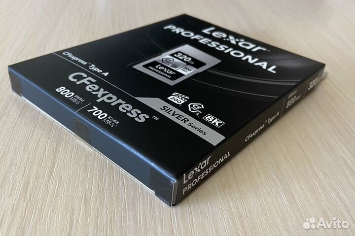 CFexpress Type A 320Gb Lexar Silver, карта памяти