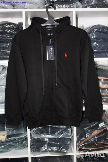 Polo Ralph Lauren зип худи хлопок (Арт.41757)