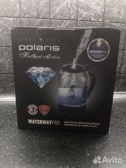 Чайник электрический новый Polaris