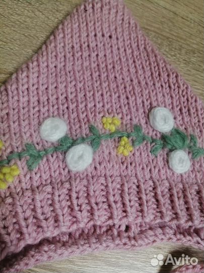 Чепчик для новорожденного