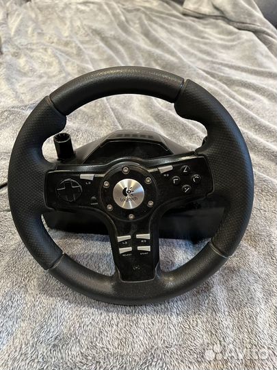 Игровой руль logitech driving force ex