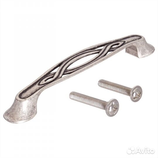 Ручка-скоба Kerron 164 мм металл цвет черненый ста