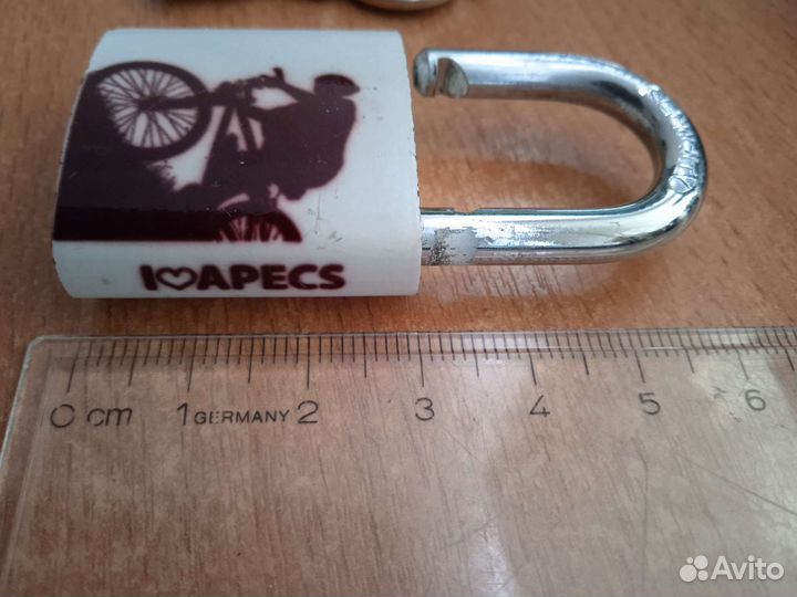 Замки навесные Сазар, Апекс, тросовый велосипедный