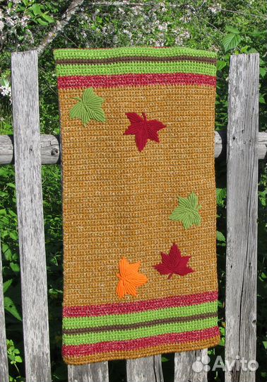 Половик (ковровая дорожка) вязаный крючком