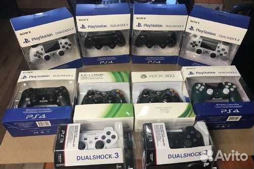 Джойстик геймпад ps4, ps3, ps2, ps1, xbox360