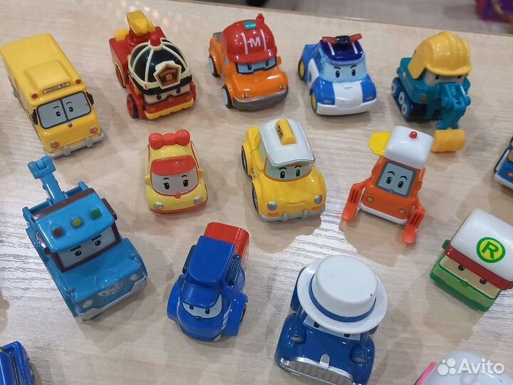 Машинки робокар поли