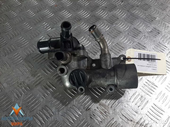 Фланец (тройник) системы охлаждения Saab 9-5 рест