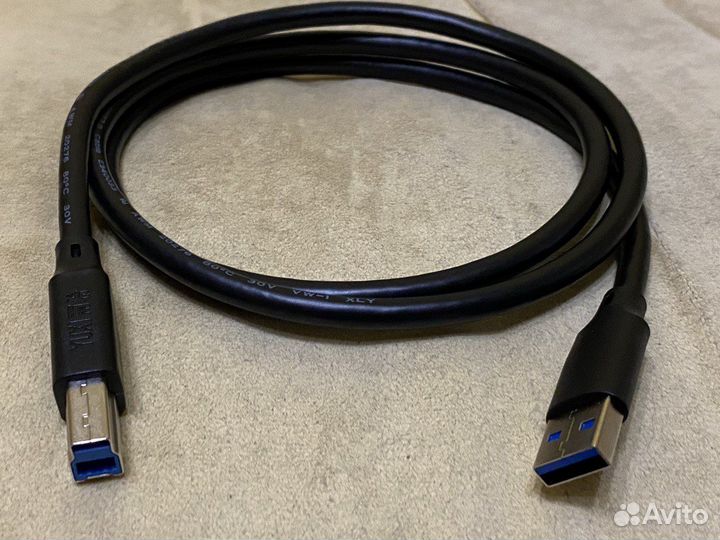 Кабель USB 3.0 Type-A — Type-B (1 метр)