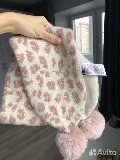 Комплект шапка и шарф