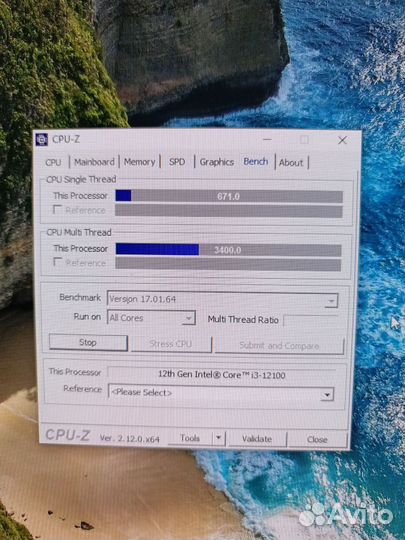 I3-12100 с видеоядром