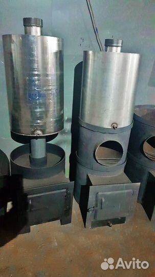 Печи банные из трубы