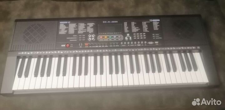 Детский синтезатор с микрофоном