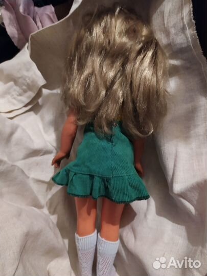 Редкая кукла ГДР С ямочками на щеках