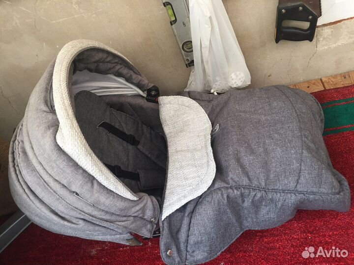 Коляская 2 в 1 Adamex Katrina grey