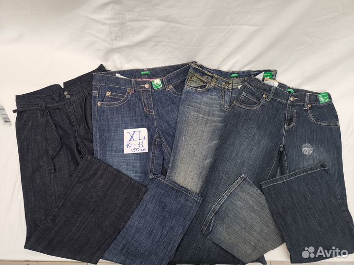 Джинсы новые для девочки Benetton (5- 12 лет)