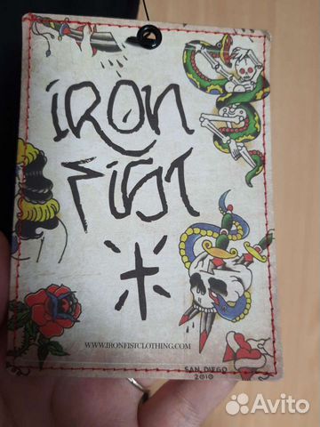 Футболка оригинал iron fist новая