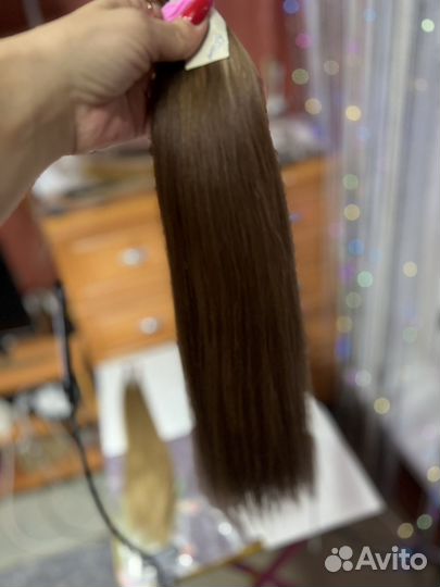 Волосы для наращивания,50см,80гр,137капсул