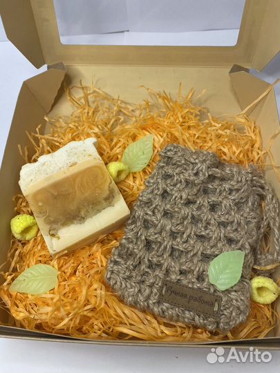 Мочалка ручной работы