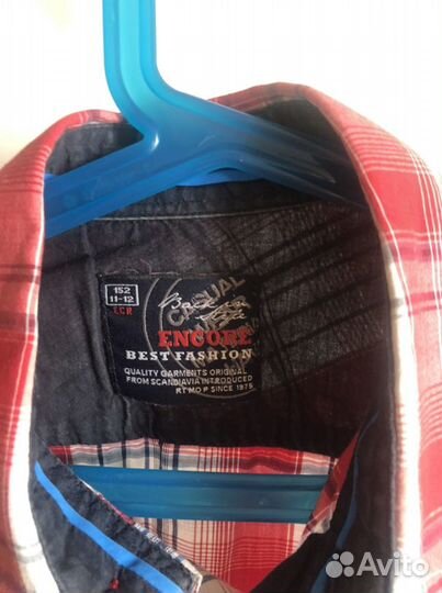 Рубашки летние на подростка, 146-158