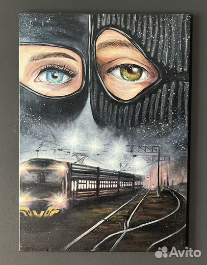 Картина маслом на холсте