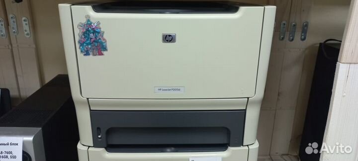 Принтер лазерный HP LaserJet P2015d, ч/б, A4