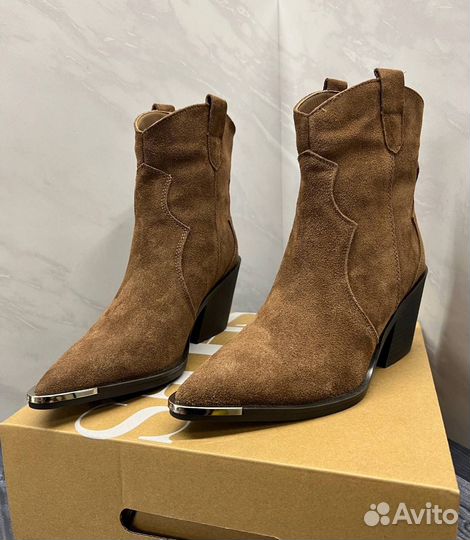 Казаки натуральная замша