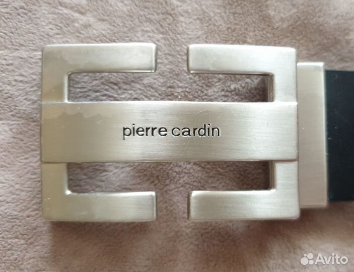 Ремень для джинс piere cardin, кожа, 115 см