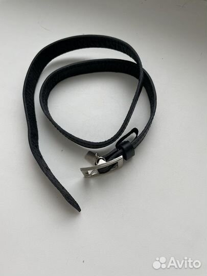 Дизайнерский браслет кожаный