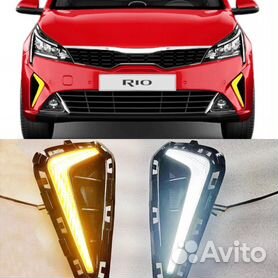 Rio 3 922024Y500 Фара противотуманная правая с LED ДХО Киа Рио 92202-4Y500