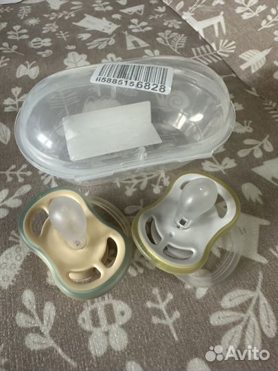 Соска пустышка philips avent ultra air 0-6