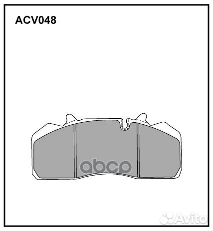 Колодки тормозные дисковые WVA (29126 29159 292