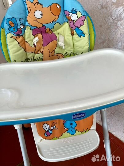 Стульчик для кормления chicco polly