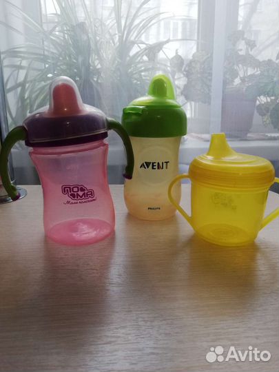 Поильник непроливайка avent