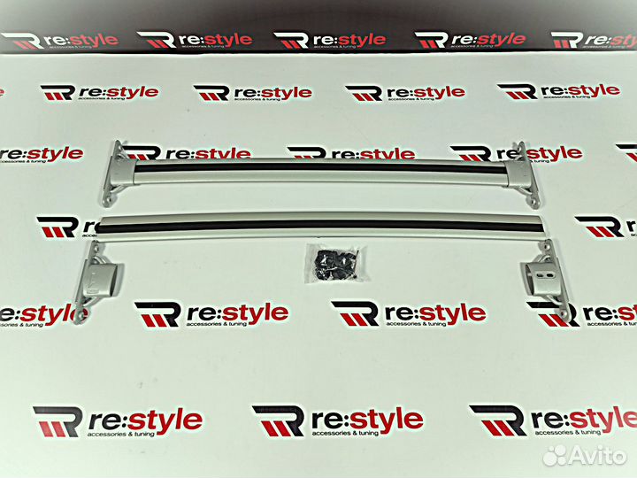 Рейлинги поперечные Harrier 30 Серебро