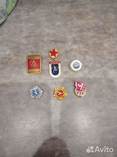 Советские значки